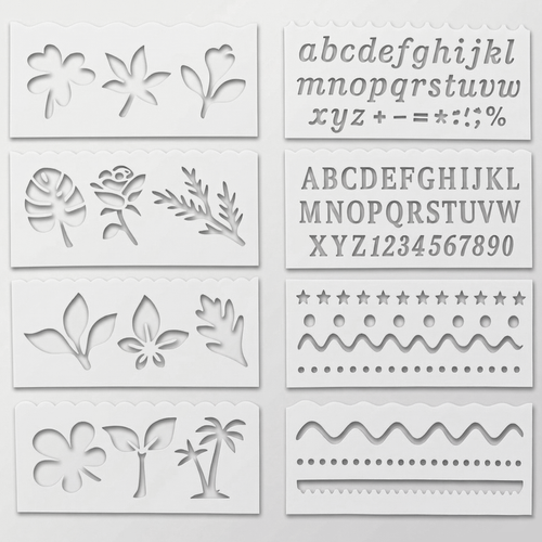 16 Stencils para grabar facilmente