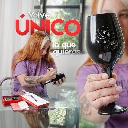 Lápiz Grabador + 30 puntas GRATIS - Crafy®