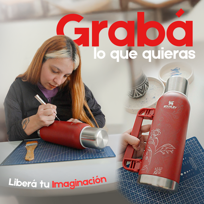 Lápiz Grabador + 30 puntas GRATIS - Crafy®