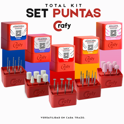 Kit 5 Sets De Puntas