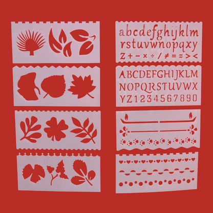 16 Stencils para grabar facilmente