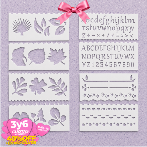 16 Stencils para grabar facilmente
