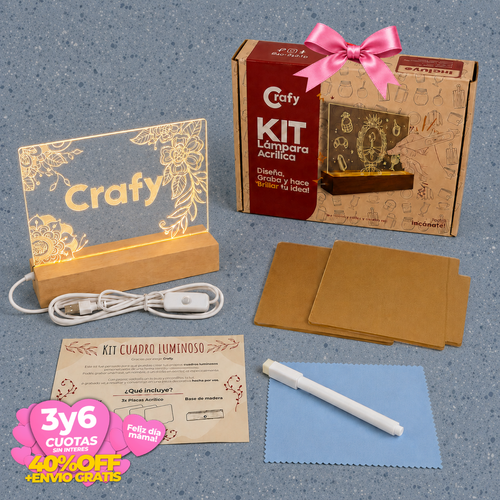 Kit de Grabado Cuadro Luminoso