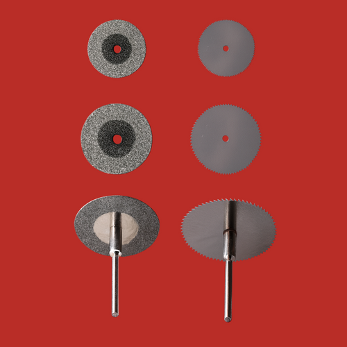 Set 6 sierras diamantadas y dentadas