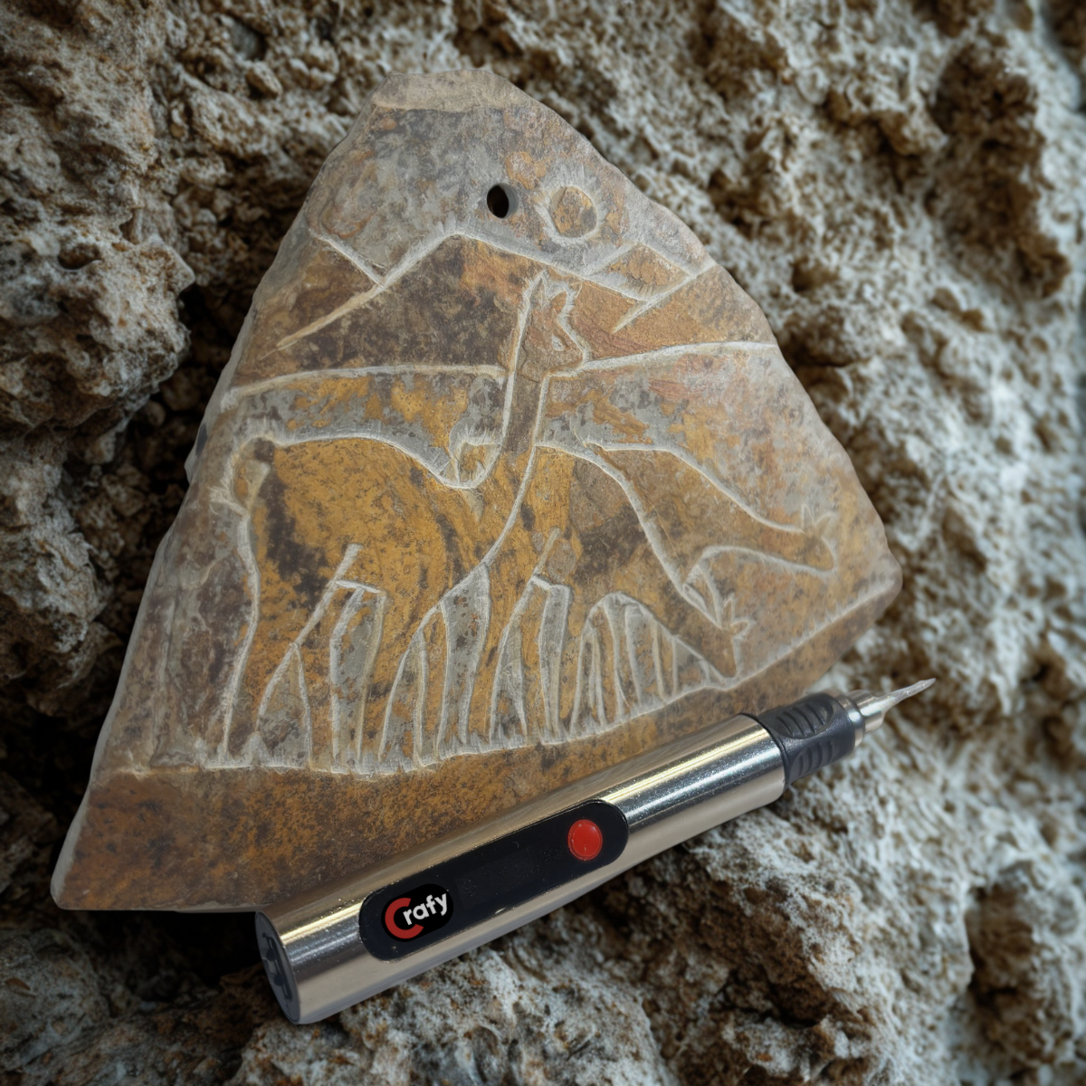 Lápiz Grabador + 30 puntas GRATIS - Crafy®